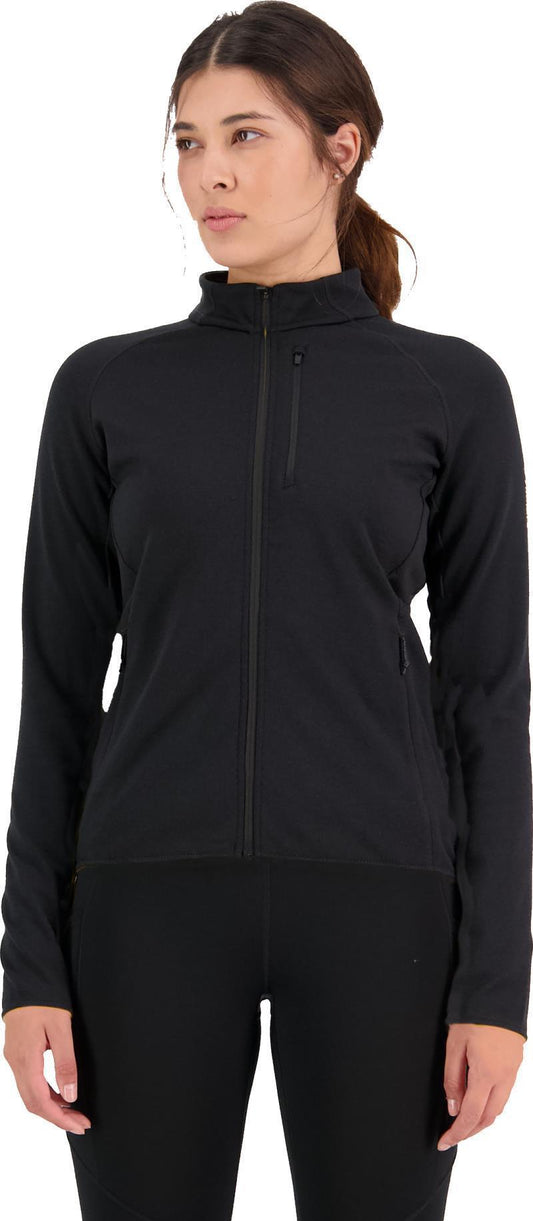 Approach Merino Gridlock Jacket - Womens - Black 1