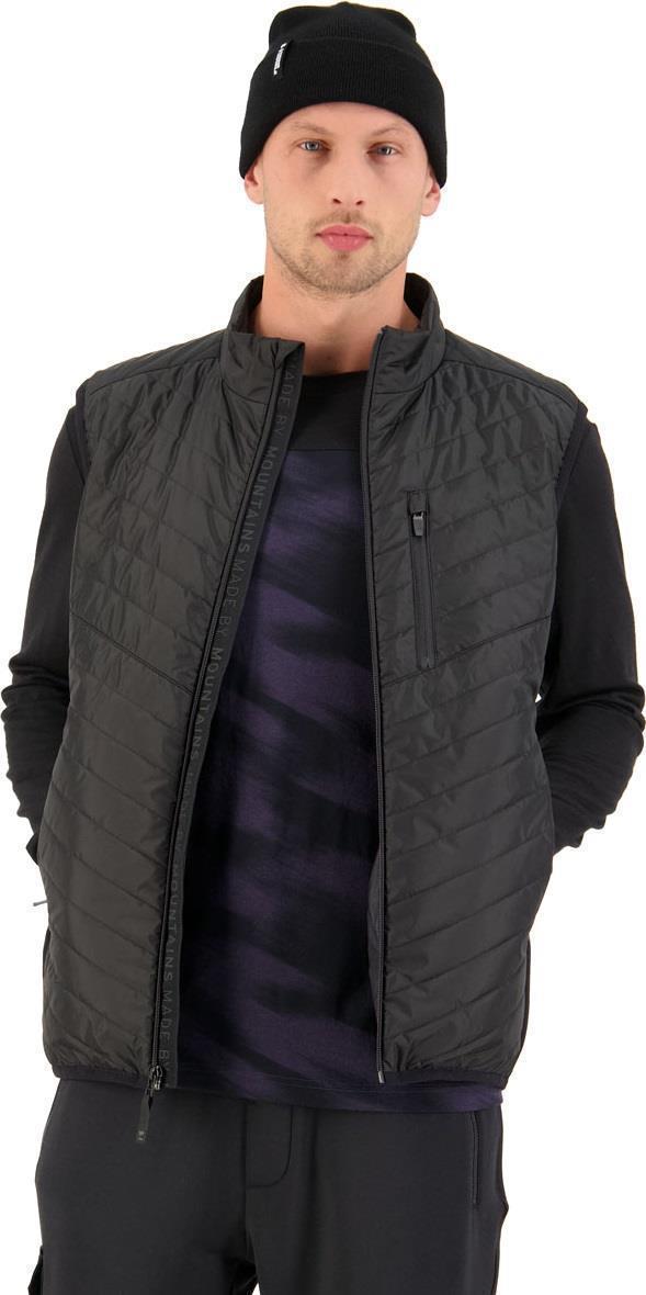 Arete Merino Insulation Vest - Mens - Black 3