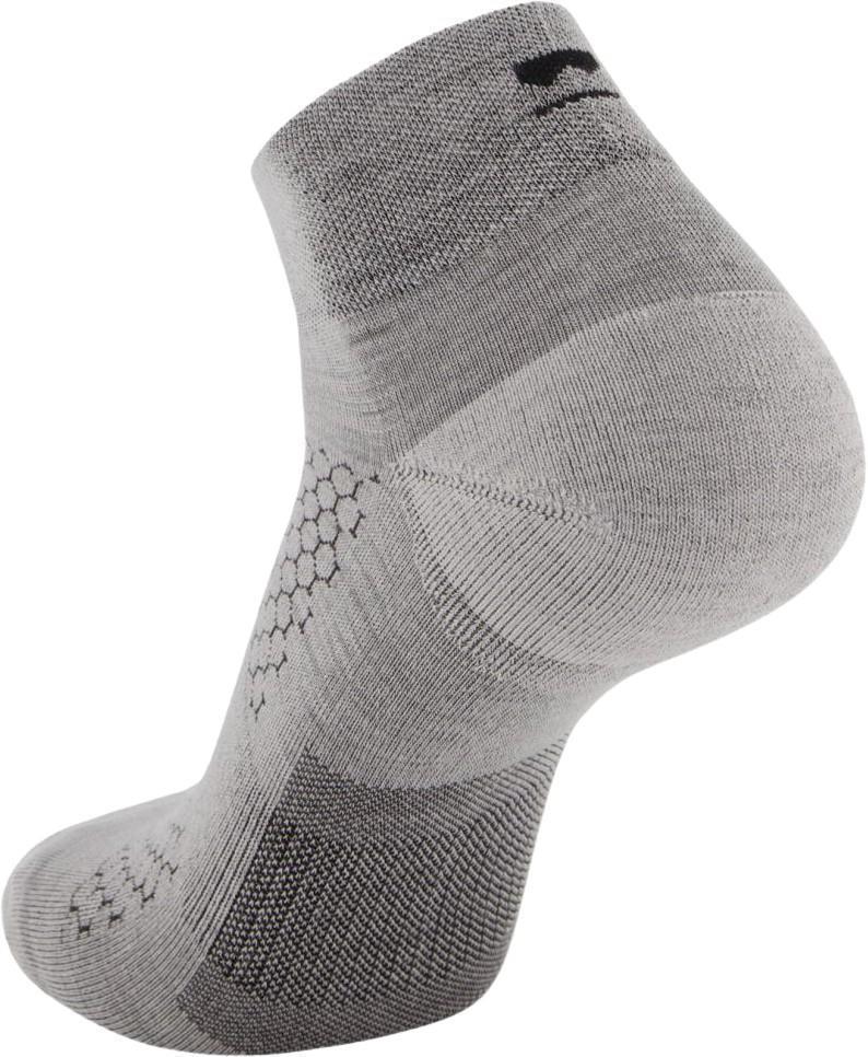 Atlas Merino Ankle Socks - Grey Marl 2