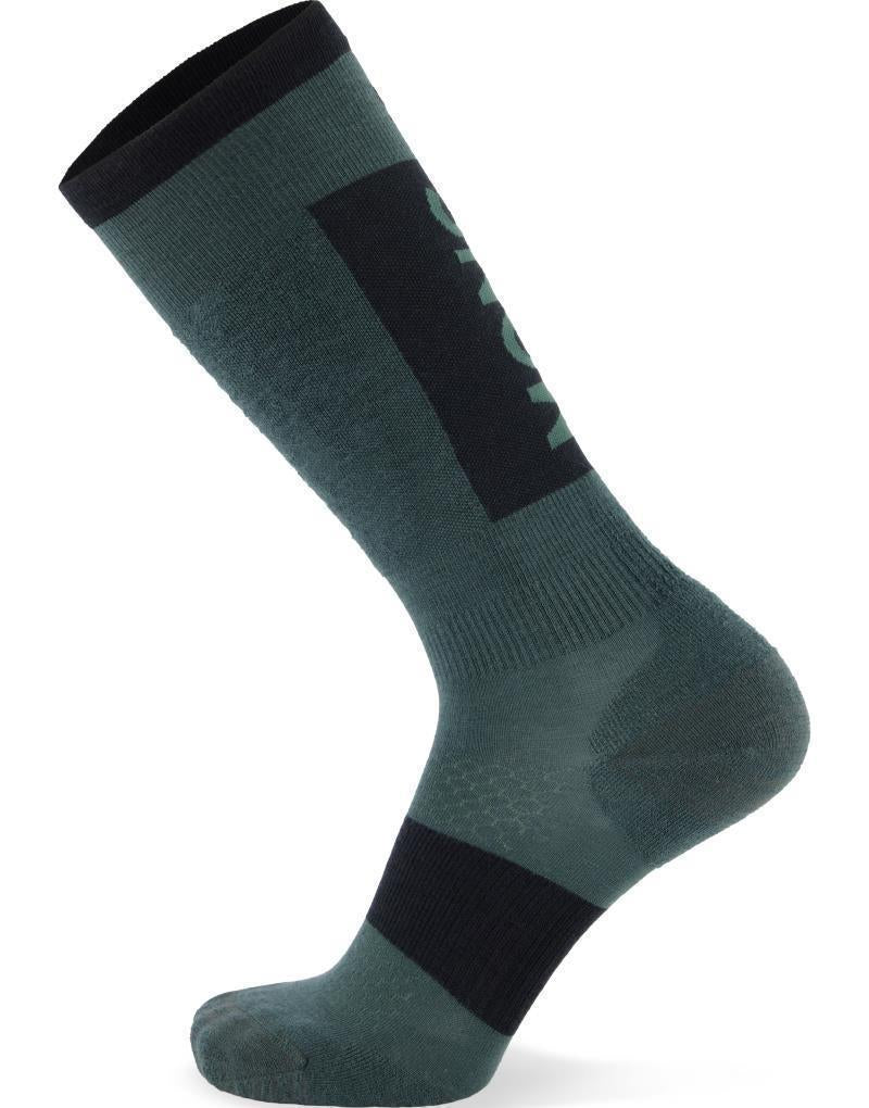 Atlas Merino Snow Socks - 3 Pack - Burnt Sage 1