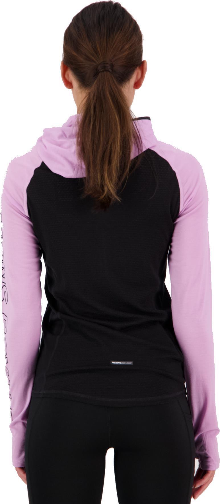 Bella Tech Hood - Womens - Orchid / Black 2