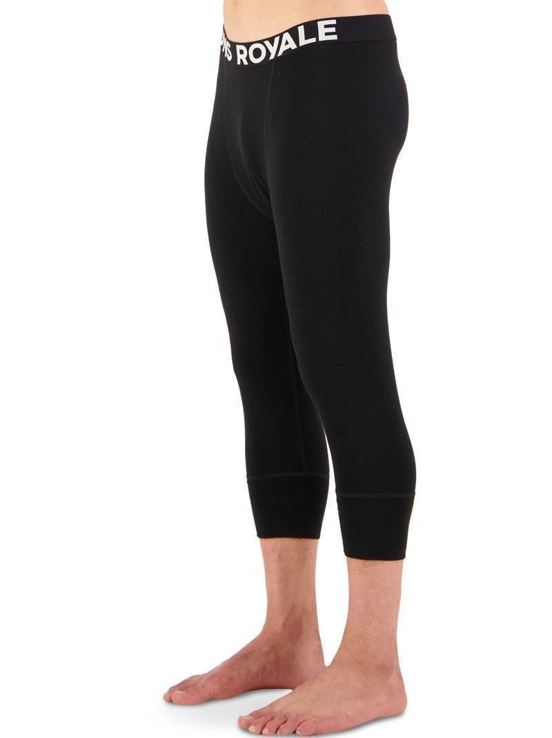 Cascade 3/4 Leggings - Mens - Black 3