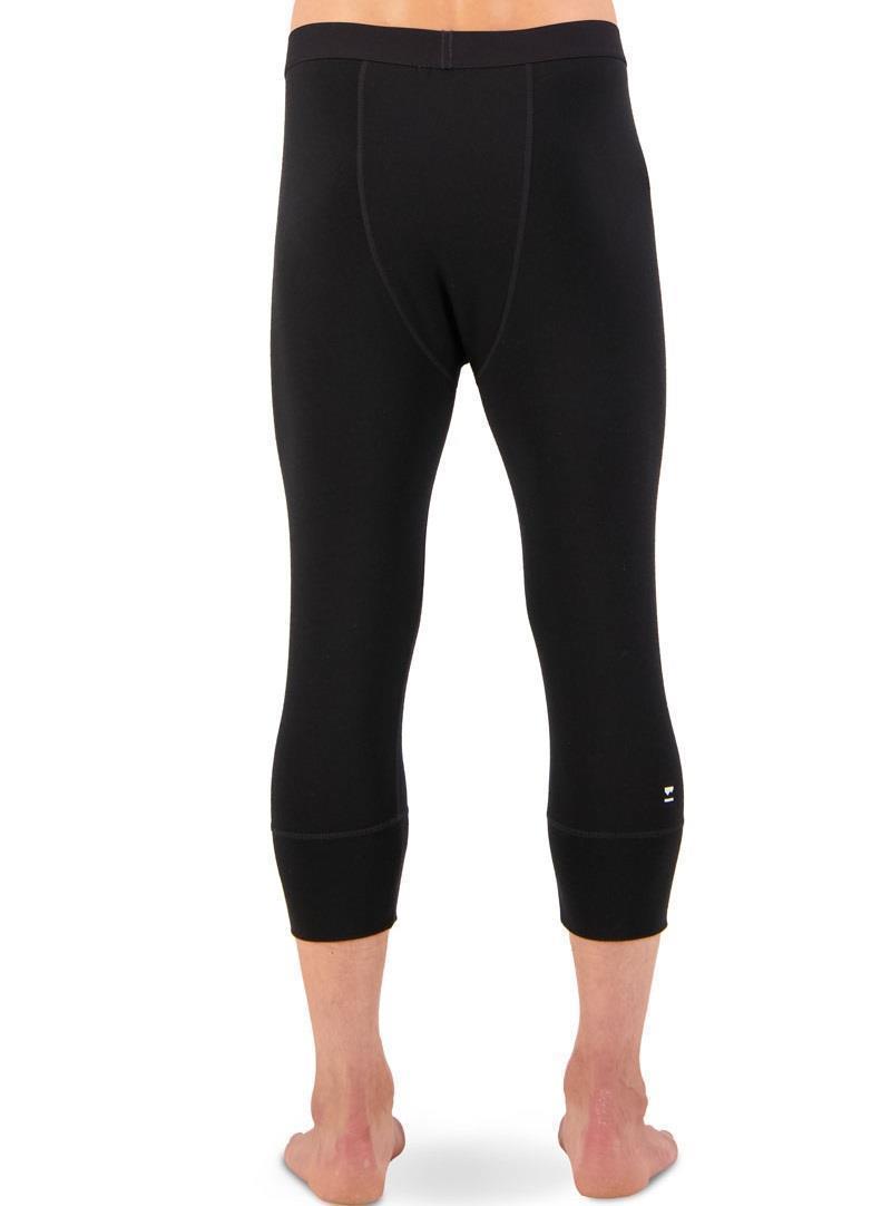 Cascade 3/4 Leggings - Mens - Black 4