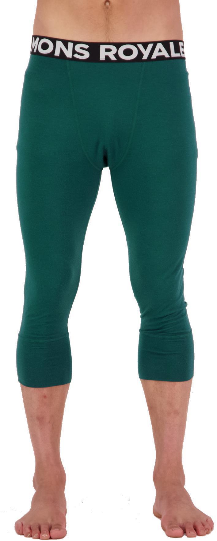 Cascade 3/4 Leggings - Mens - Evergreen 2