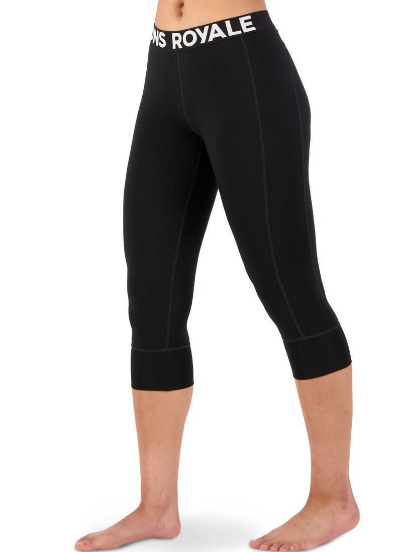 Cascade 3/4 Leggings - Womens - Black 3