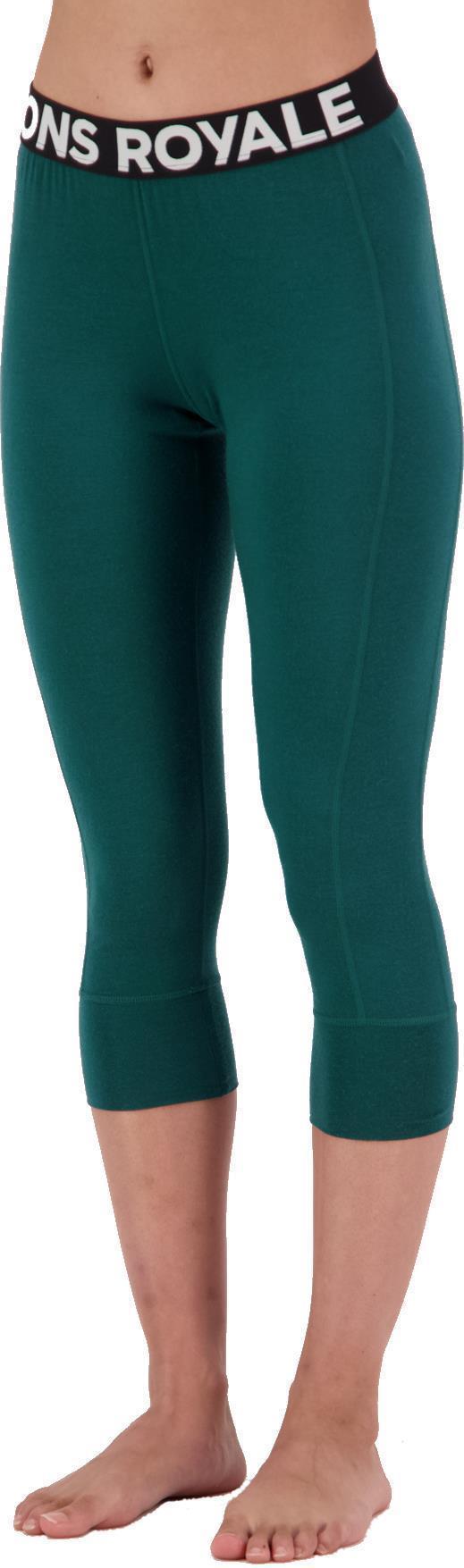 Cascade 3/4 Leggings - Womens - Evergreen 2