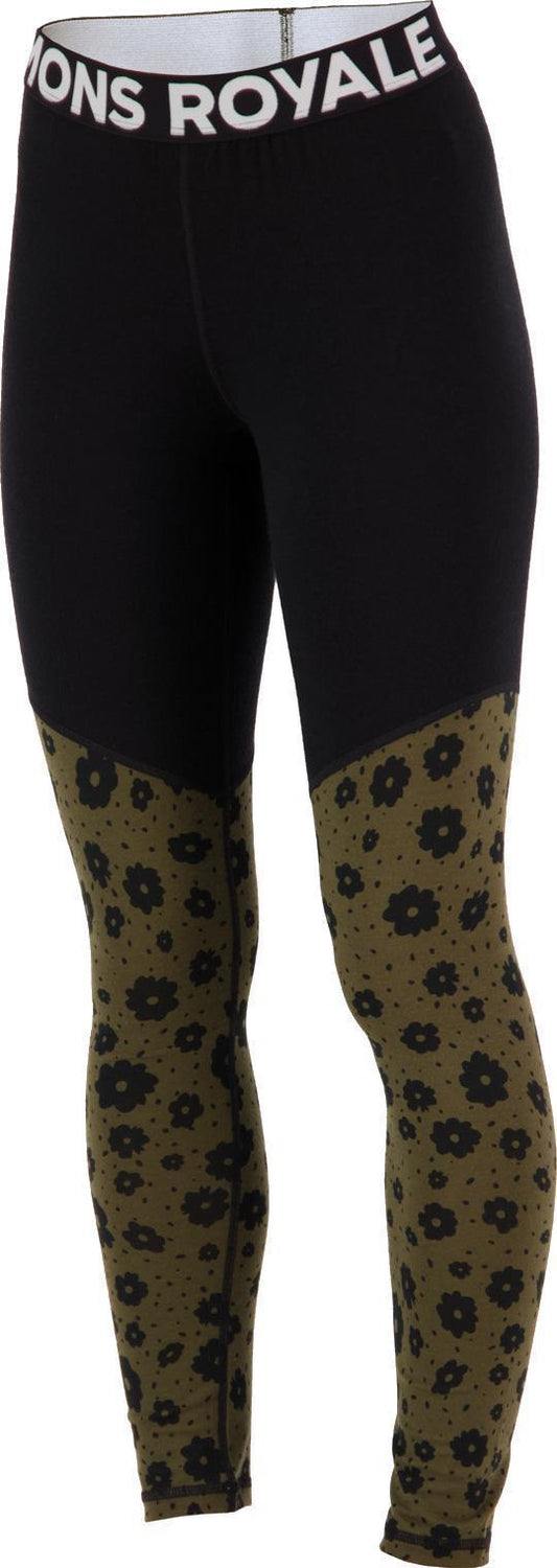 Cascade Leggings - AOP - Womens - Aoraki Lily 1