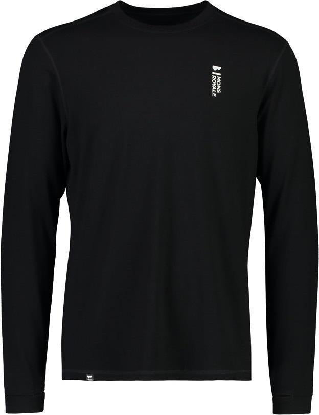 Cascade Merino Flex 200 LS - Mens - Black 1