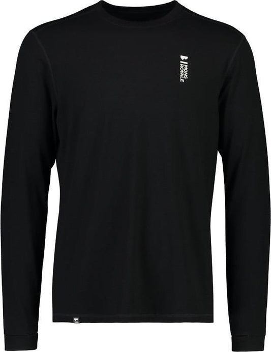 Cascade Merino Flex 200 LS - Mens - Black 1