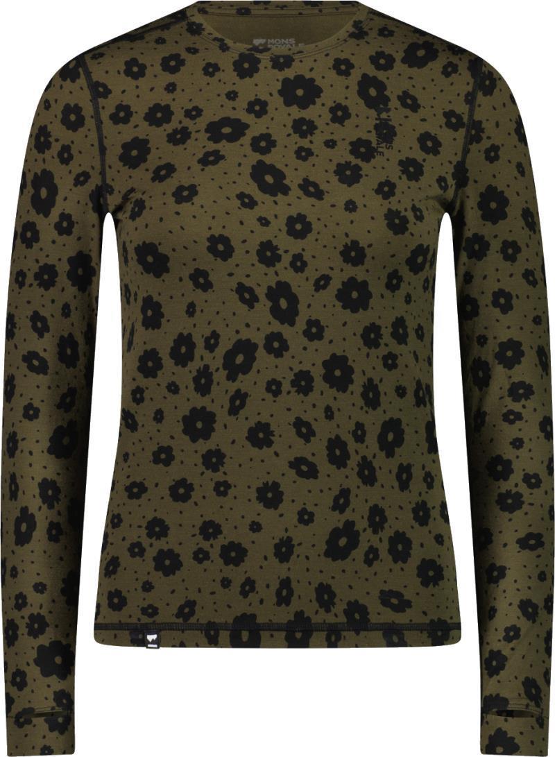 Cascade Merino Flex 200 LS - Print - Womens - Aoraki Lily 1