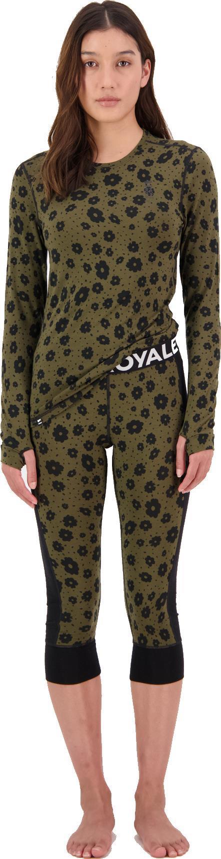Cascade Merino Flex 200 LS - Print - Womens - Aoraki Lily 2