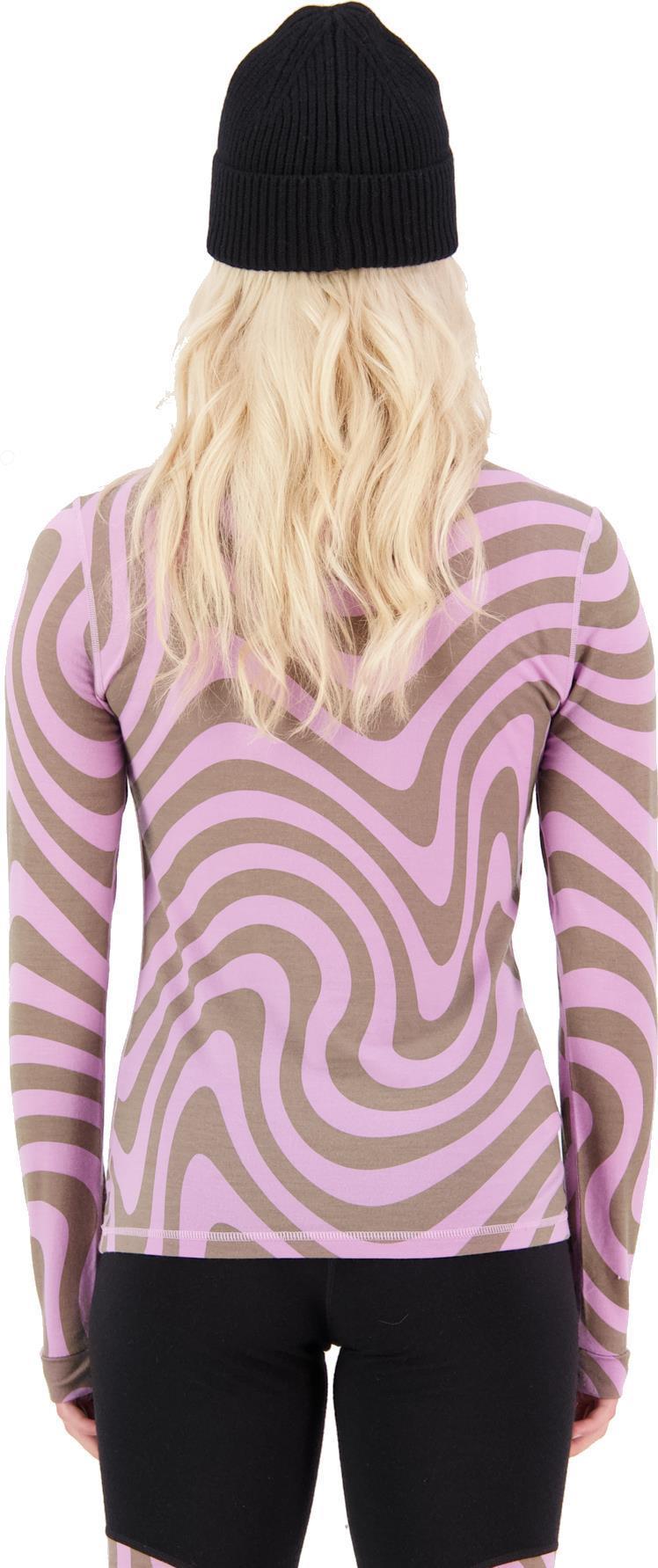 Cascade Merino Flex 200 LS - Print - Womens - Blazing Trails 3