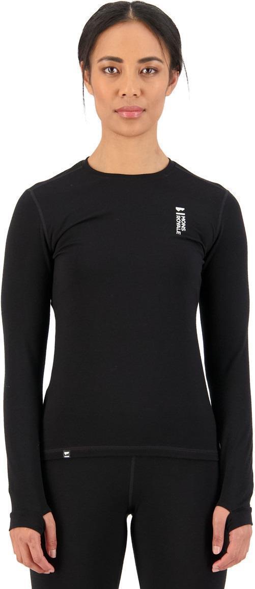 Cascade Merino Flex 200 LS - Womens - Black 2