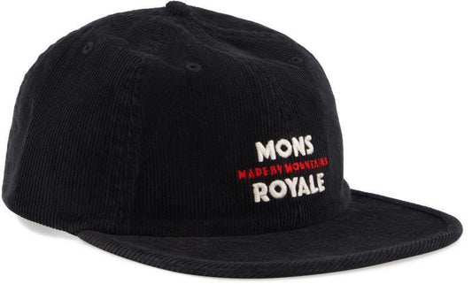 Corduroy Roam Cap - Black 1
