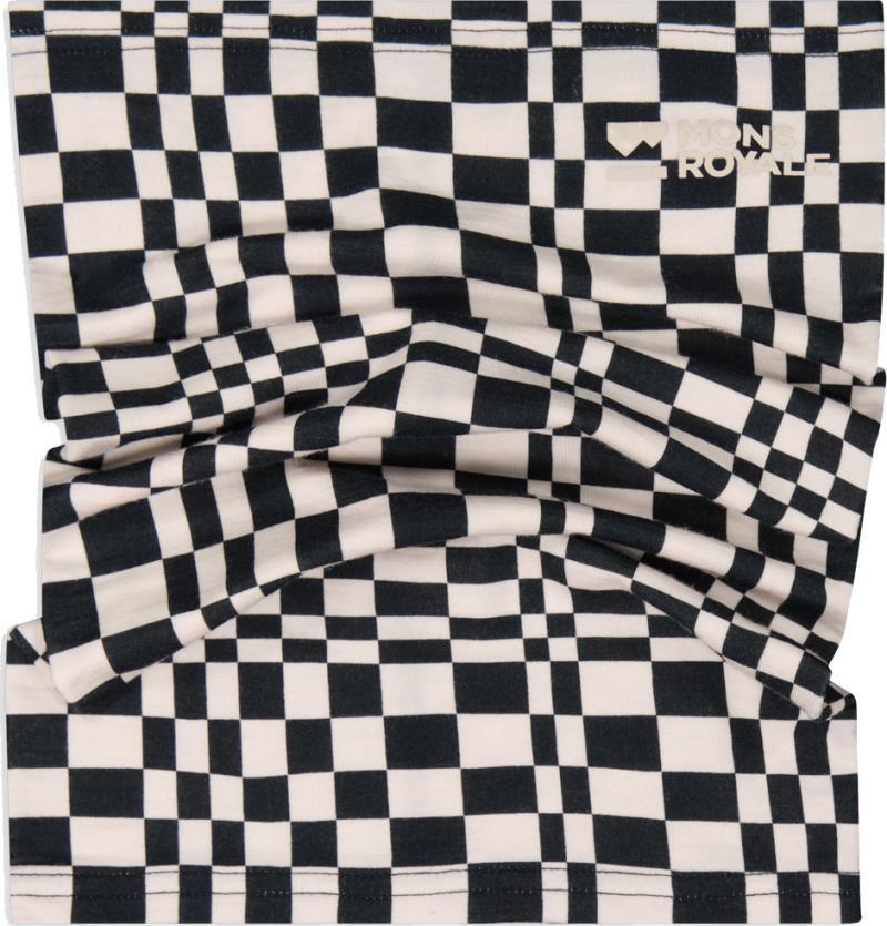 Daily Dose Neckwarmer - AOP - Checkers 1