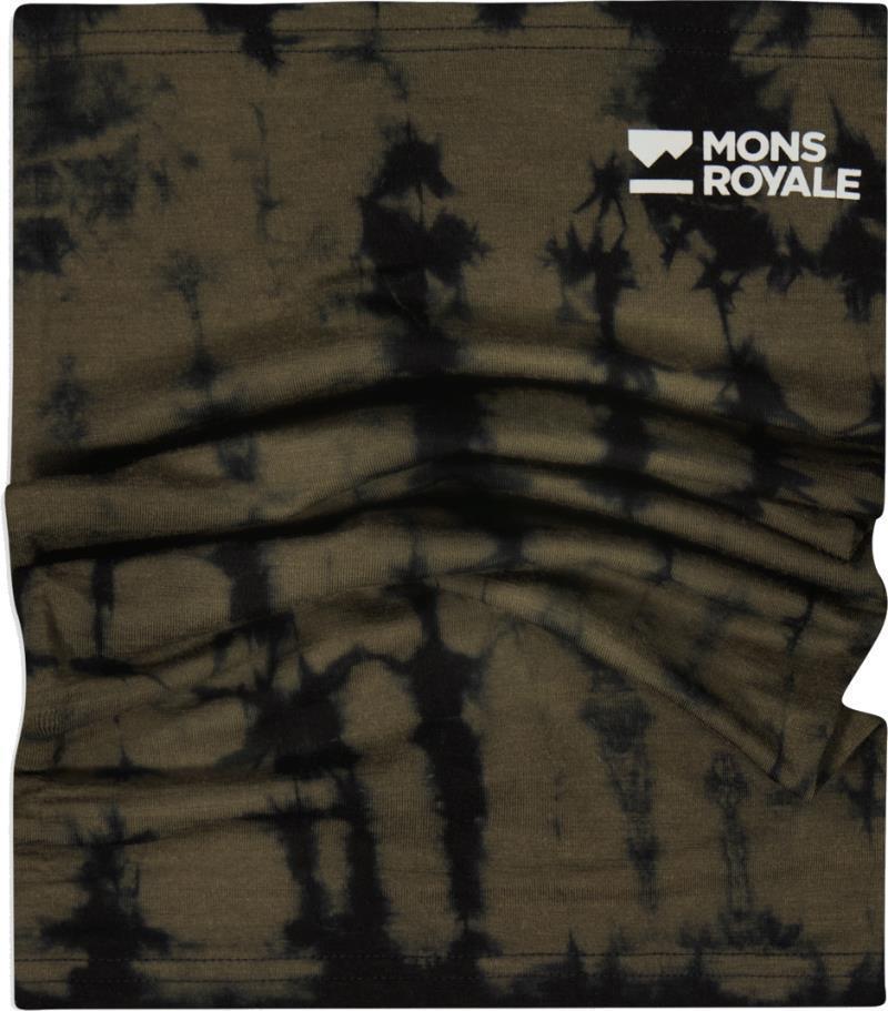 Daily Dose Neckwarmer - AOP - Olive Tie Dye 1