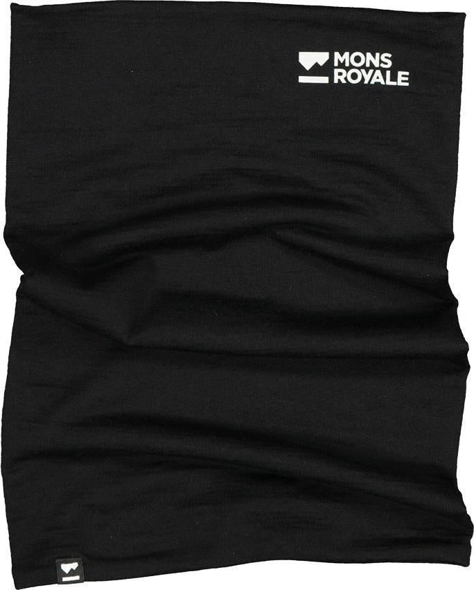 Double Up Neckwarmer - Black 1