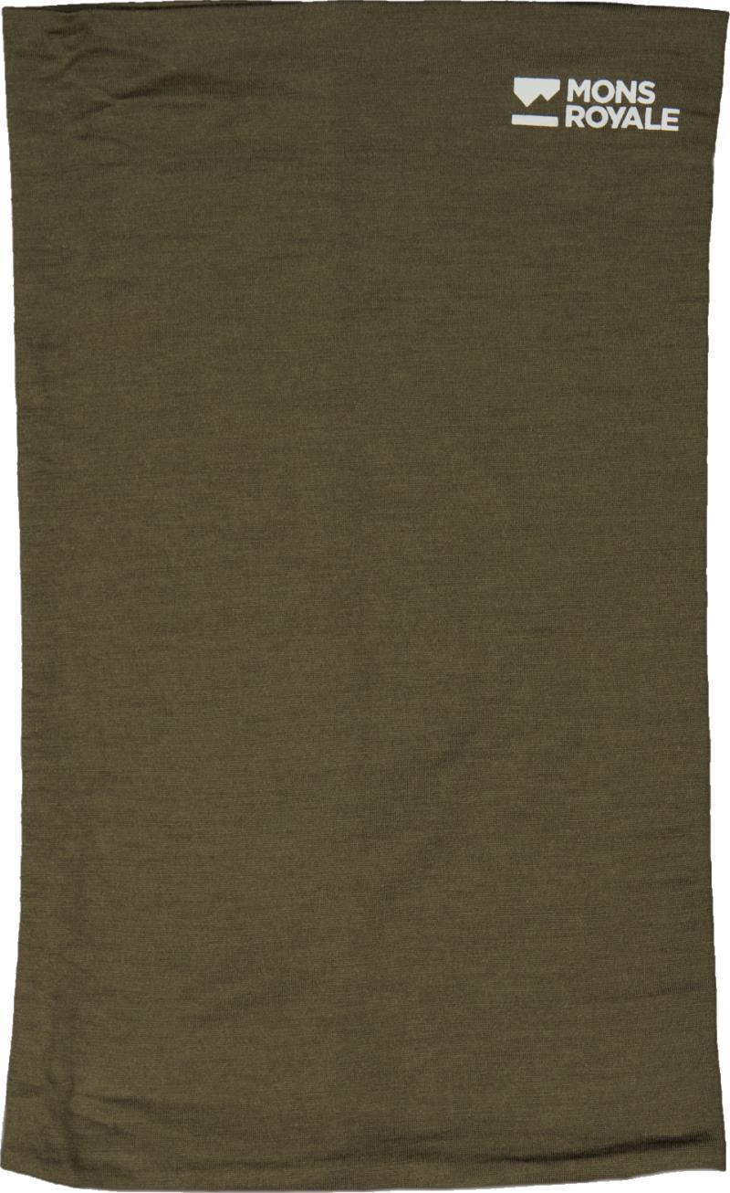 Double Up Neckwarmer - Dark Olive 2