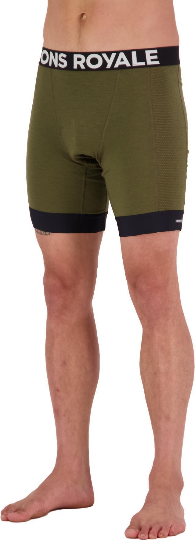 Epic Merino Shift Bike Short Liner - Mens - Dark Olive 2