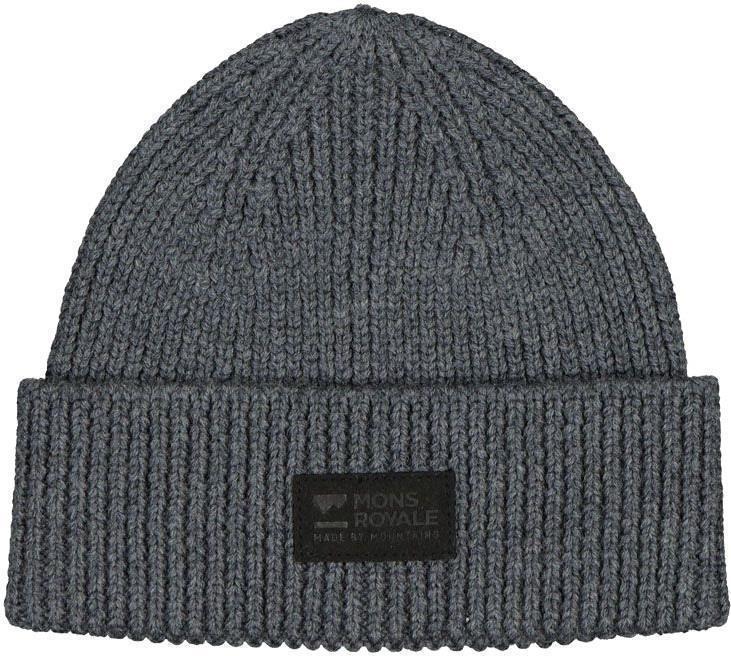 Fishermans Beanie - Charcoal Marl 1