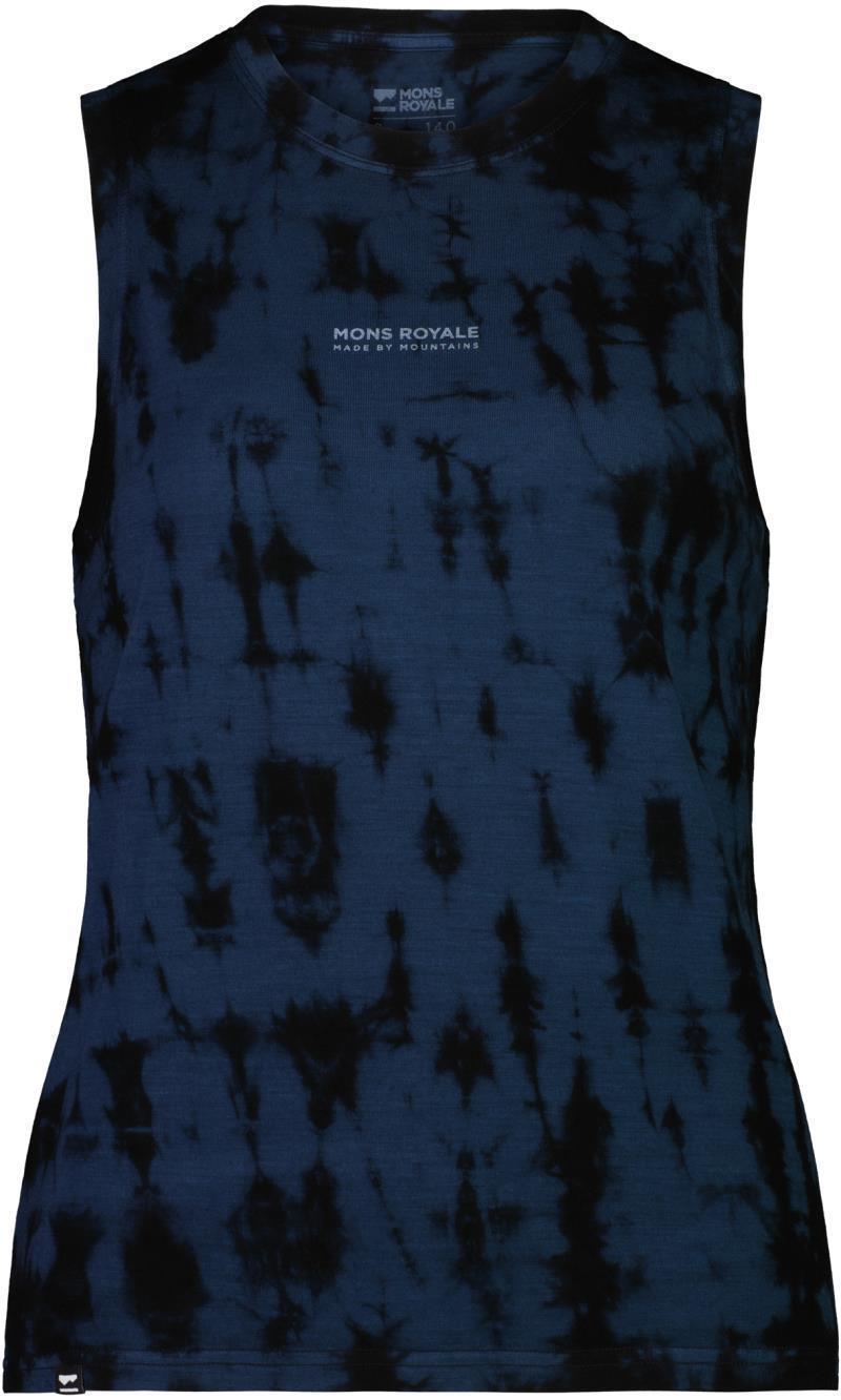 Icon Relaxed Tank - Dyed - Womens - Ice Night Tie Dye 1