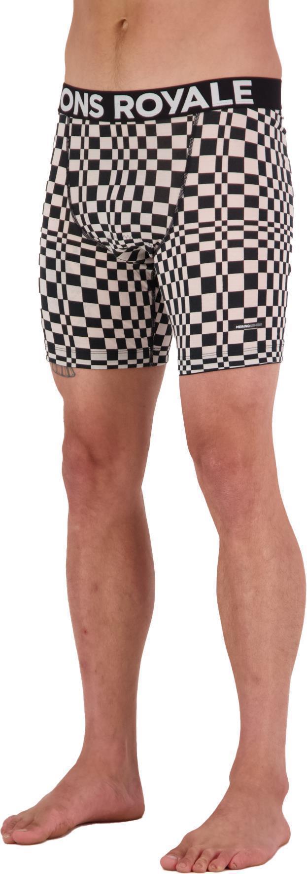 Low Pro Bike Short Liner - AOP - Mens - Checkers 2