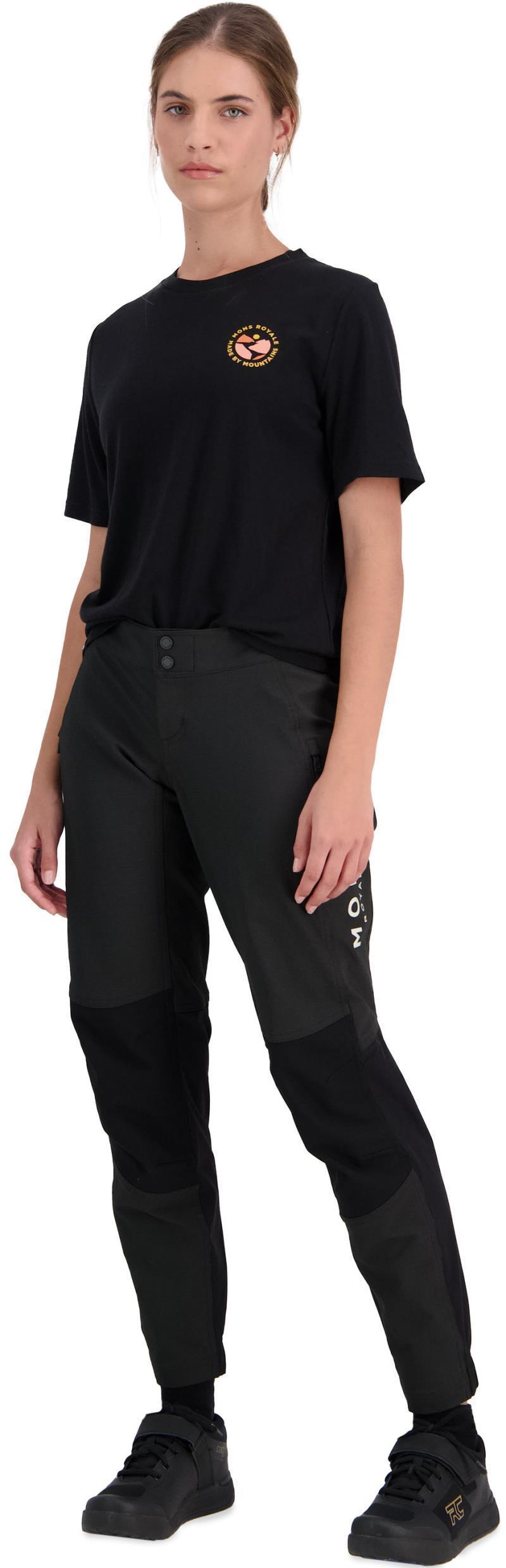 Momentum Bike Pants - Womens - Black 4