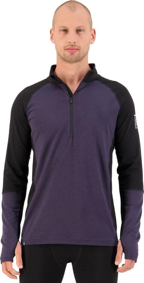 Olympus Half Zip - Mens - Black / 9 Iron 2