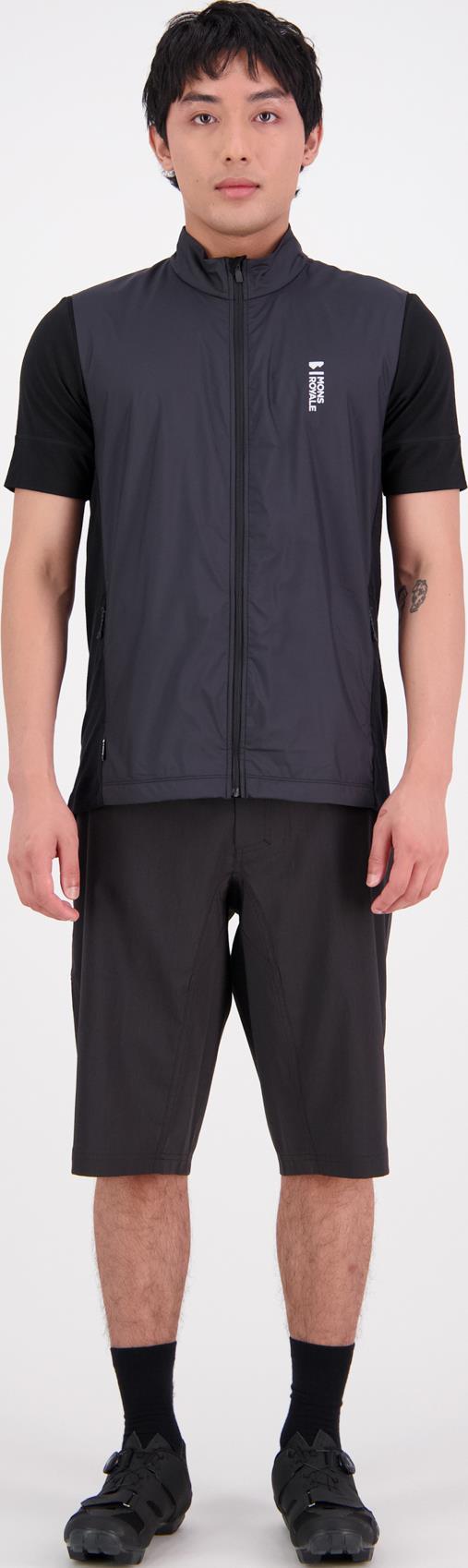 Redwood Merino Air-Con Wind Vest - Mens - black 1