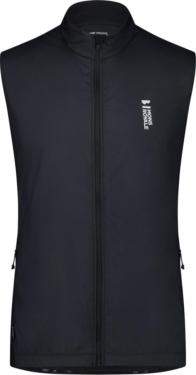 Redwood Merino Air-Con Wind Vest - Mens - black 1