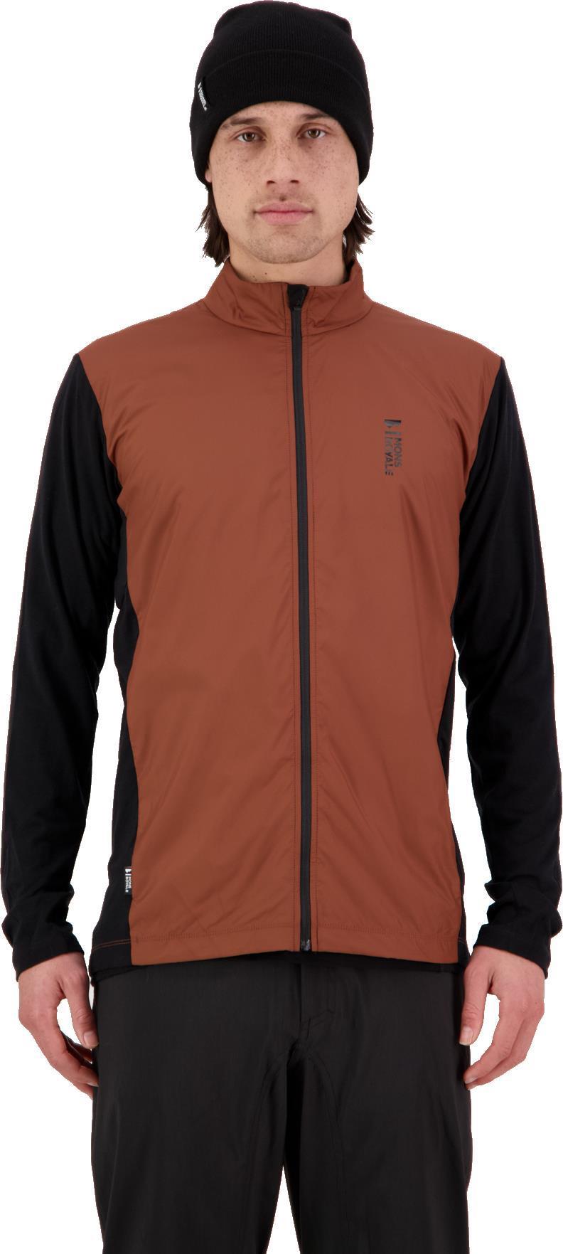 Redwood Wind Jersey - Mens - Dark Copper / Black 2