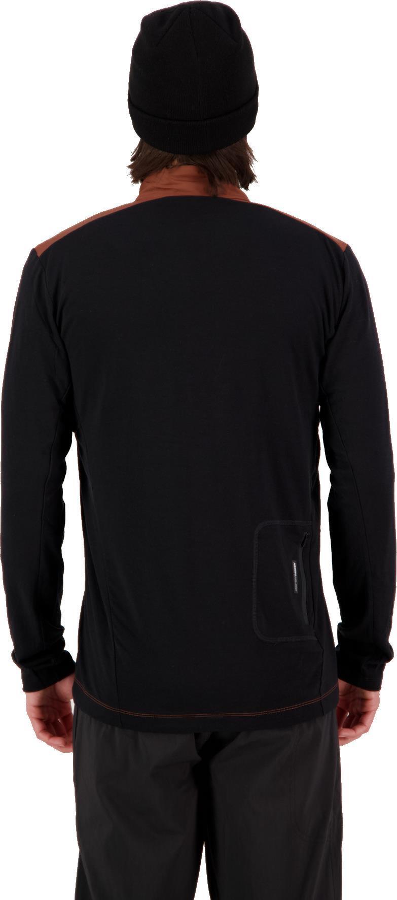 Redwood Wind Jersey - Mens - Dark Copper / Black 3