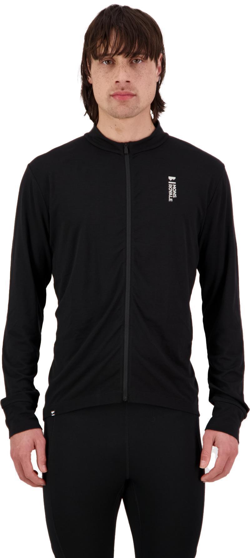 Roam Cargo Merino Shift Full Zip LS - Mens - Black 2