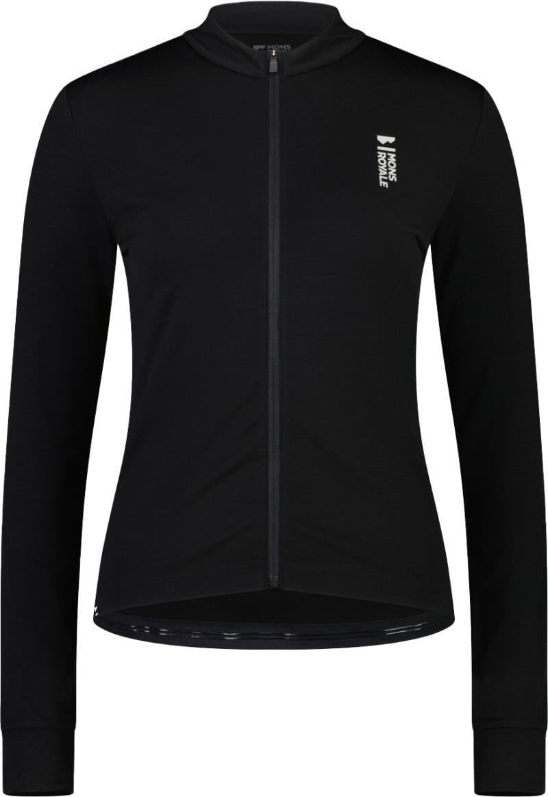 Roam Cargo Merino Shift Full Zip LS - Womens - Black 1