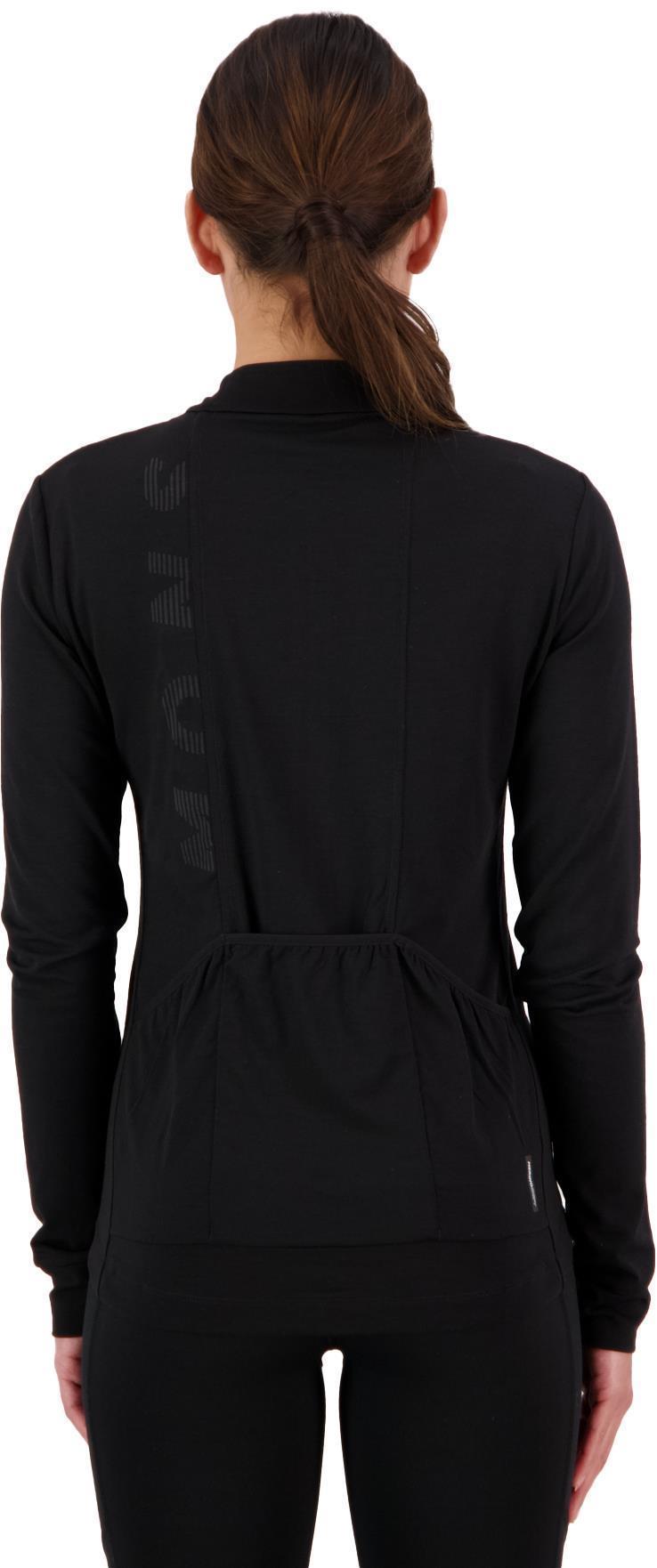 Roam Cargo Merino Shift Full Zip LS - Womens - Black 3