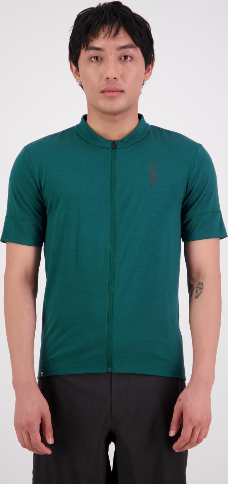 Roam Cargo Merino Shift Full Zip - Mens - evergreen 1