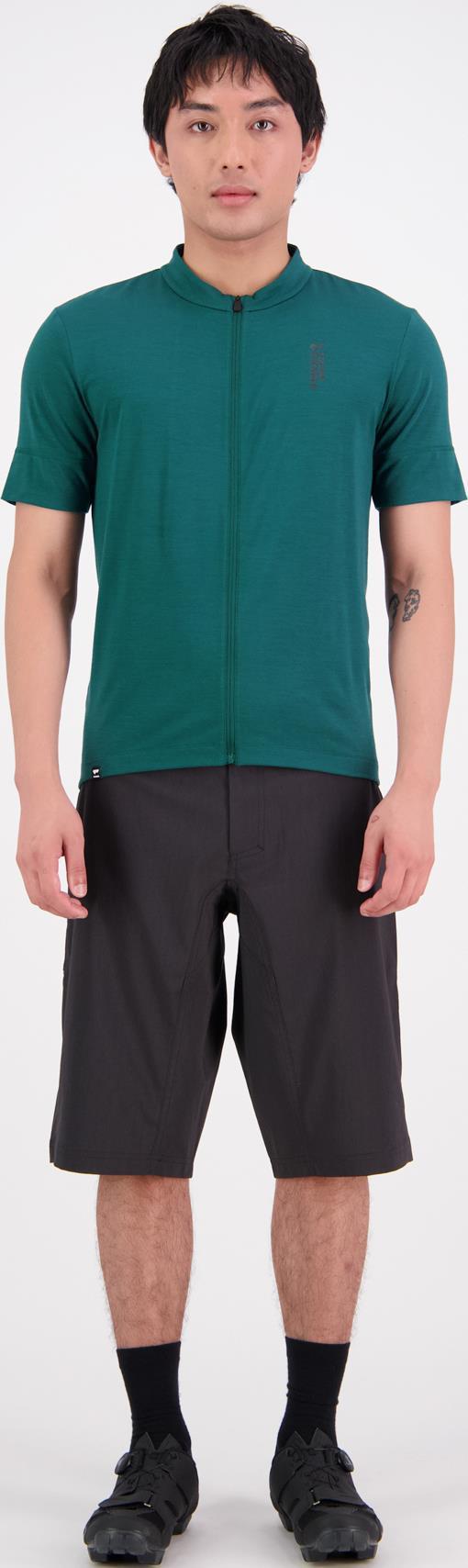 Roam Cargo Merino Shift Full Zip - Mens - evergreen 1