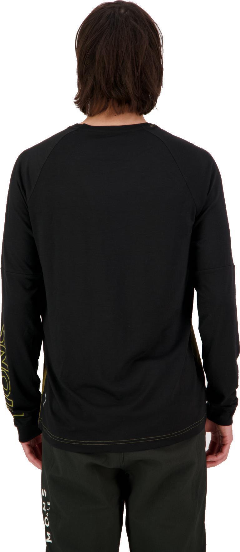 Tarn Merino Shift Wind Jersey - Mens - Lichen / Black 3