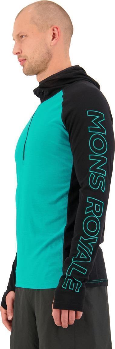 Temple Tech Hood - Mens - Marina / Black 3