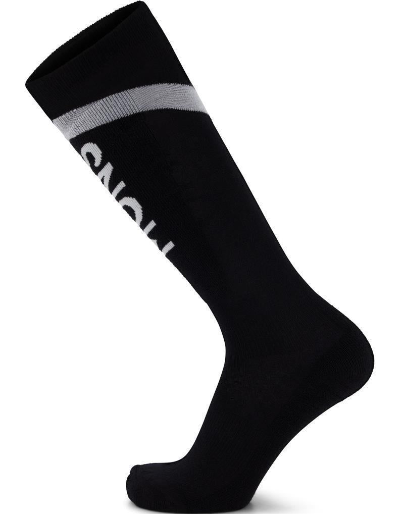 Ultra Cushion Merino Snow Socks - 3 Pack - Black 1