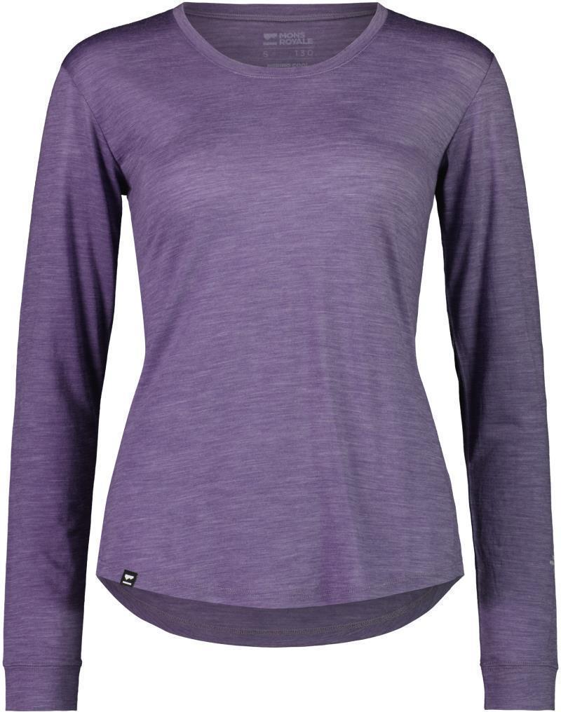 Zephyr Merino Cool LS - Womens - Thistle 1