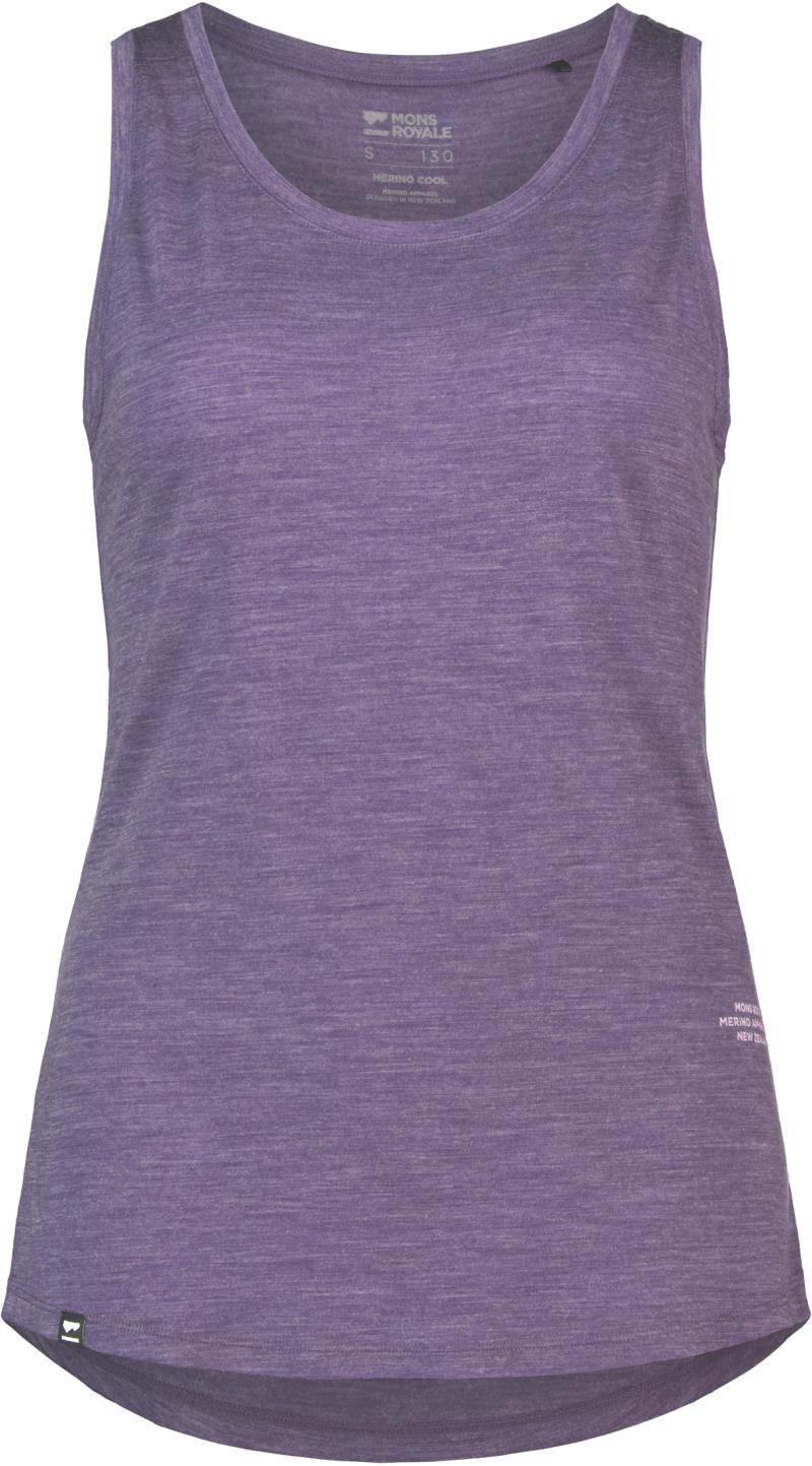 Zephyr Merino Cool Tank - Womens - Thistle 1