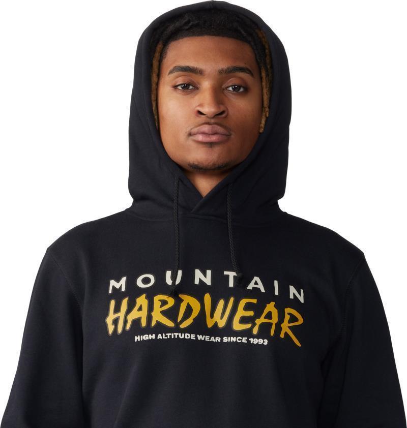 90s MHW Logo Pullover Hoody - Mens - Black 5