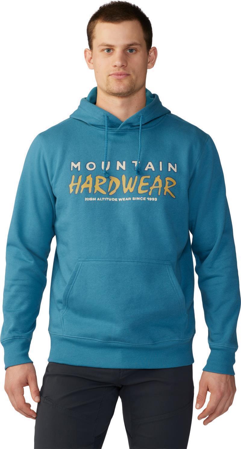 90s MHW Logo Pullover Hoody - Mens - Caspian 1