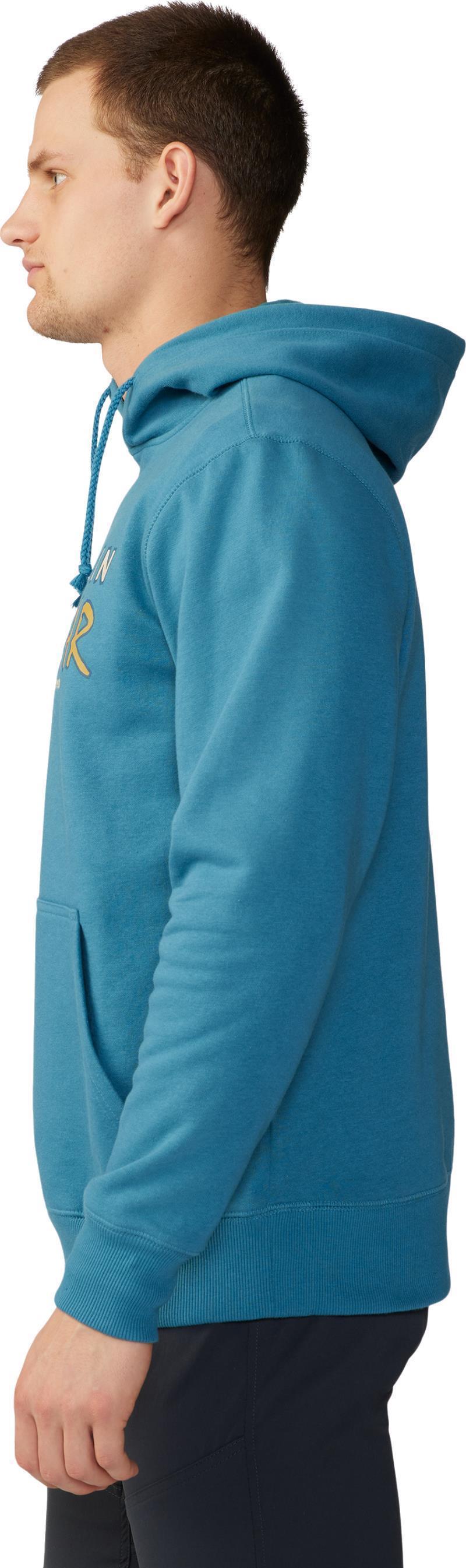 90s MHW Logo Pullover Hoody - Mens - Caspian 3