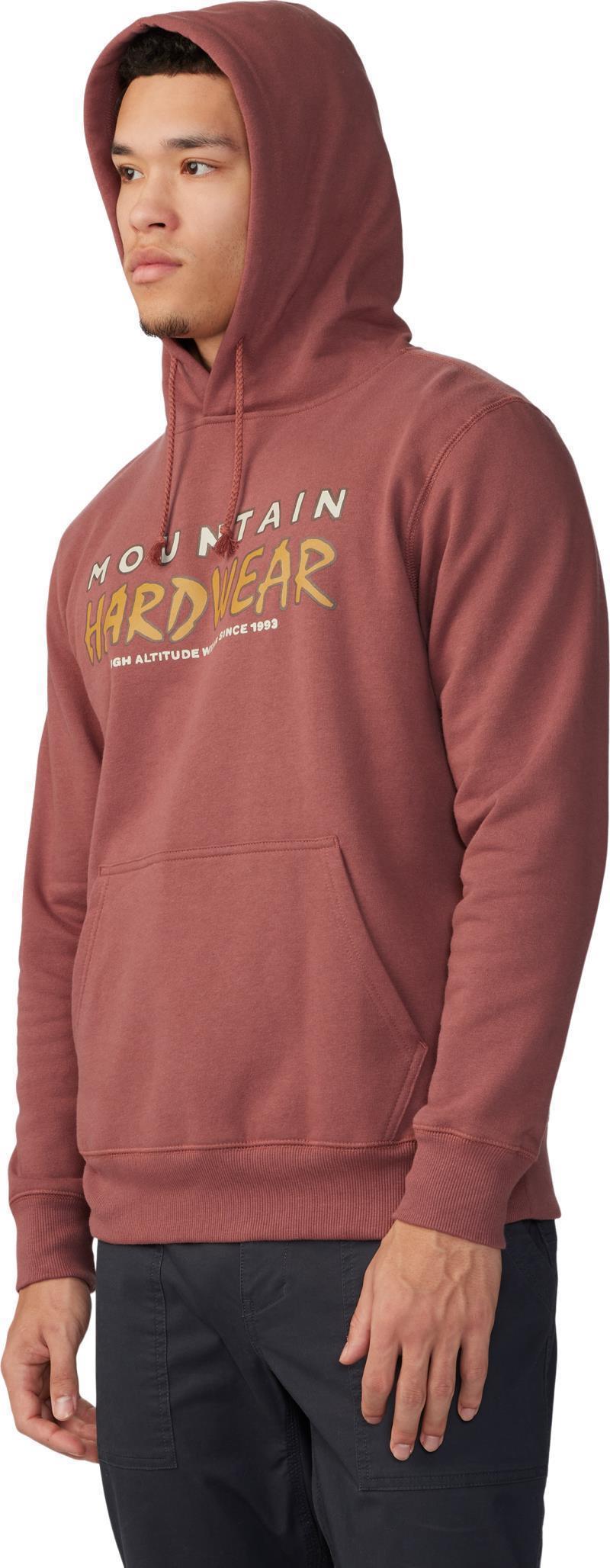 90s MHW Logo Pullover Hoody - Mens - Clay Earth 2