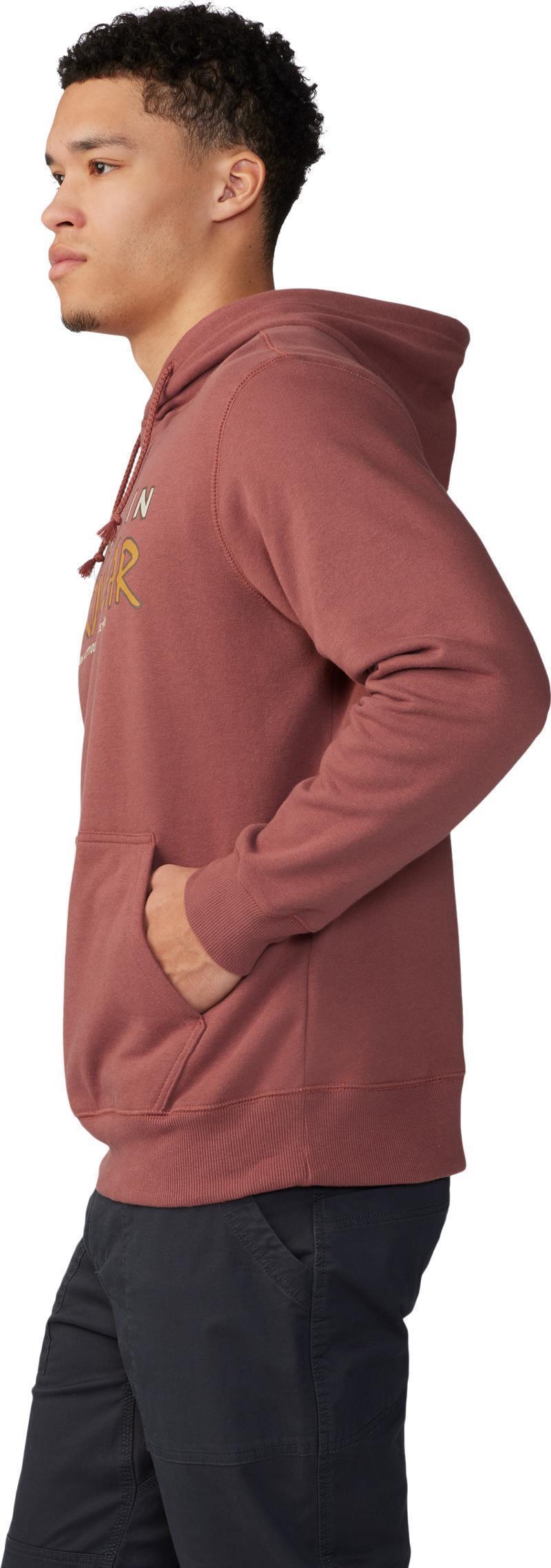 90s MHW Logo Pullover Hoody - Mens - Clay Earth 3