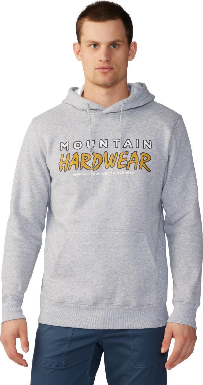 90s MHW Logo Pullover Hoody - Mens - Hardwear Grey Heather 1