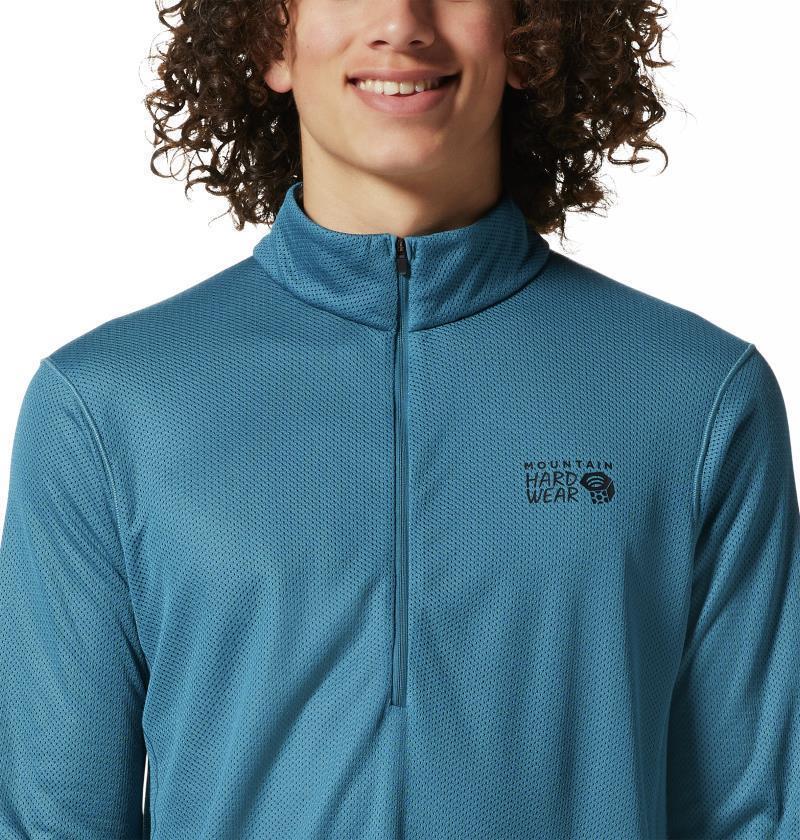 AirMesh Half Zip - Mens - Caspian 4