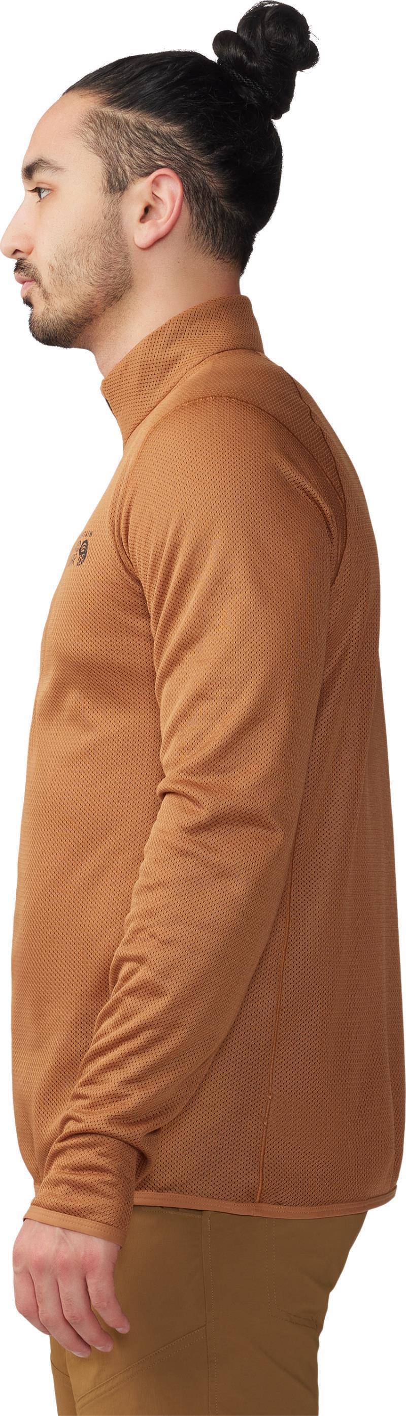AirMesh Half Zip - Mens - Copper Clay 2